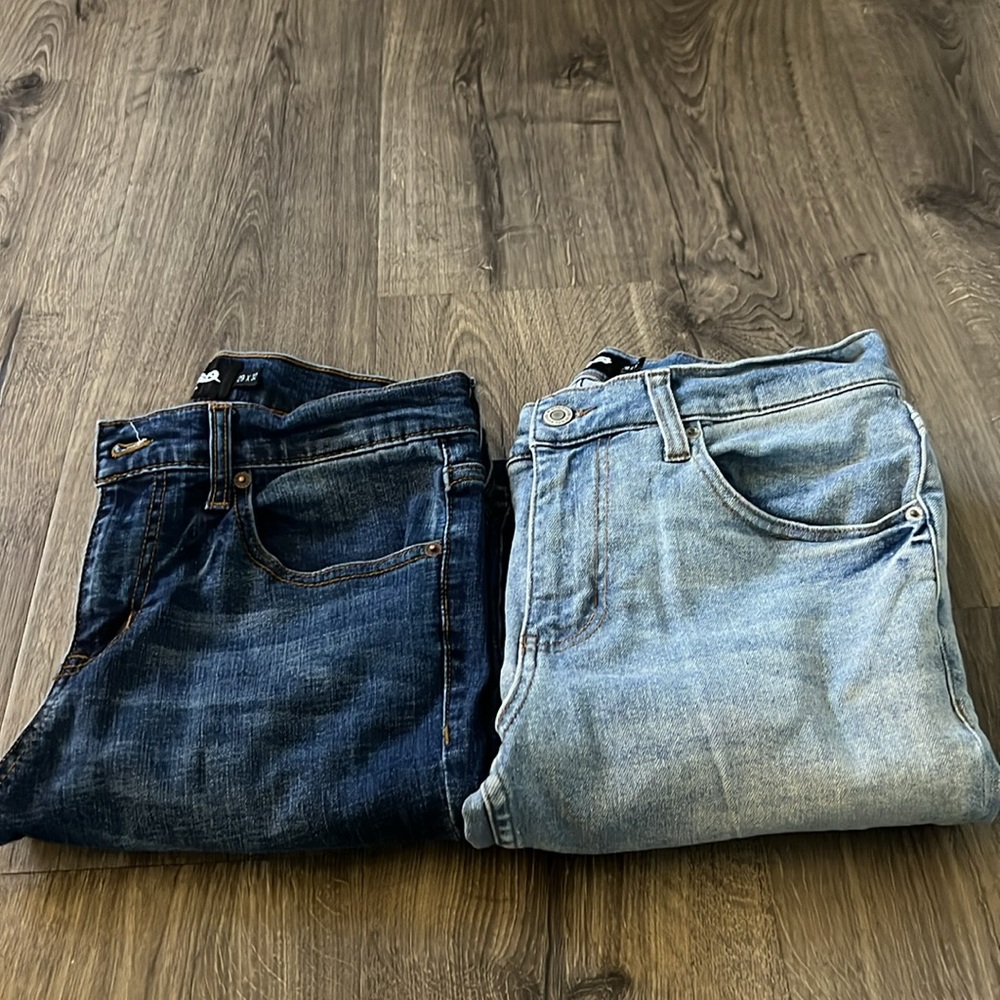 TWO pairs of RSQ jeans - gently worn